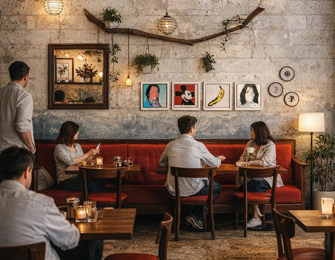 Boho Cafe detail