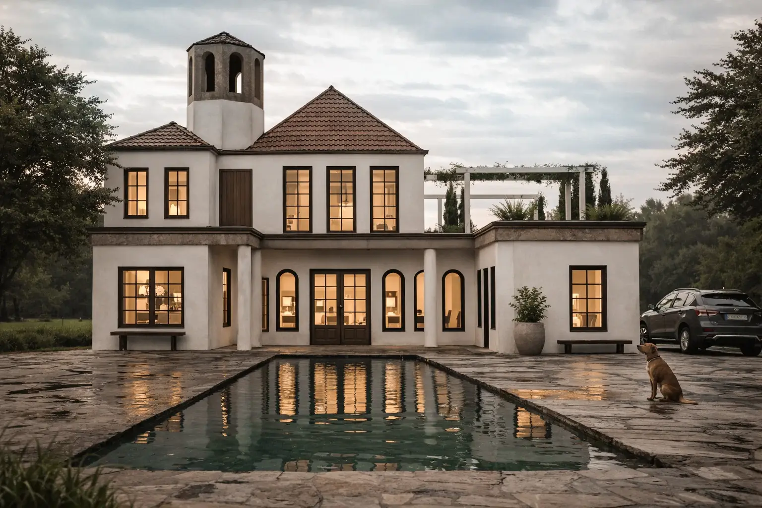 J1 Villa exterior