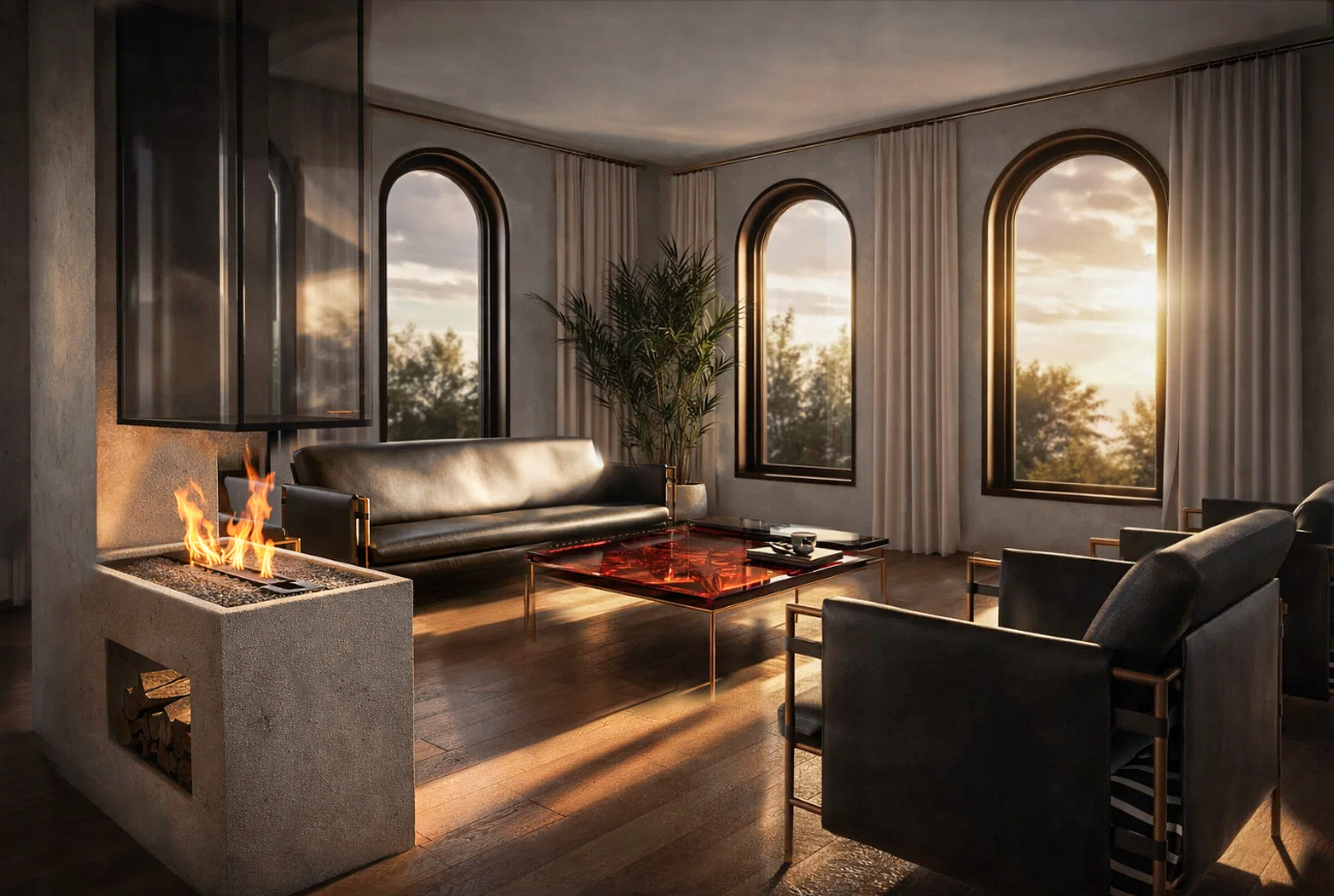 K1 Villa interior