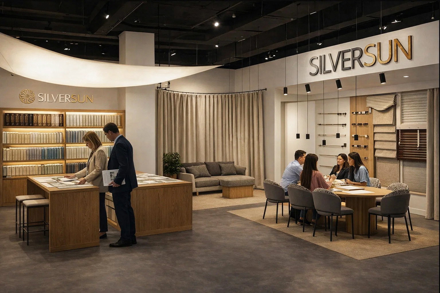 Silversun booth design