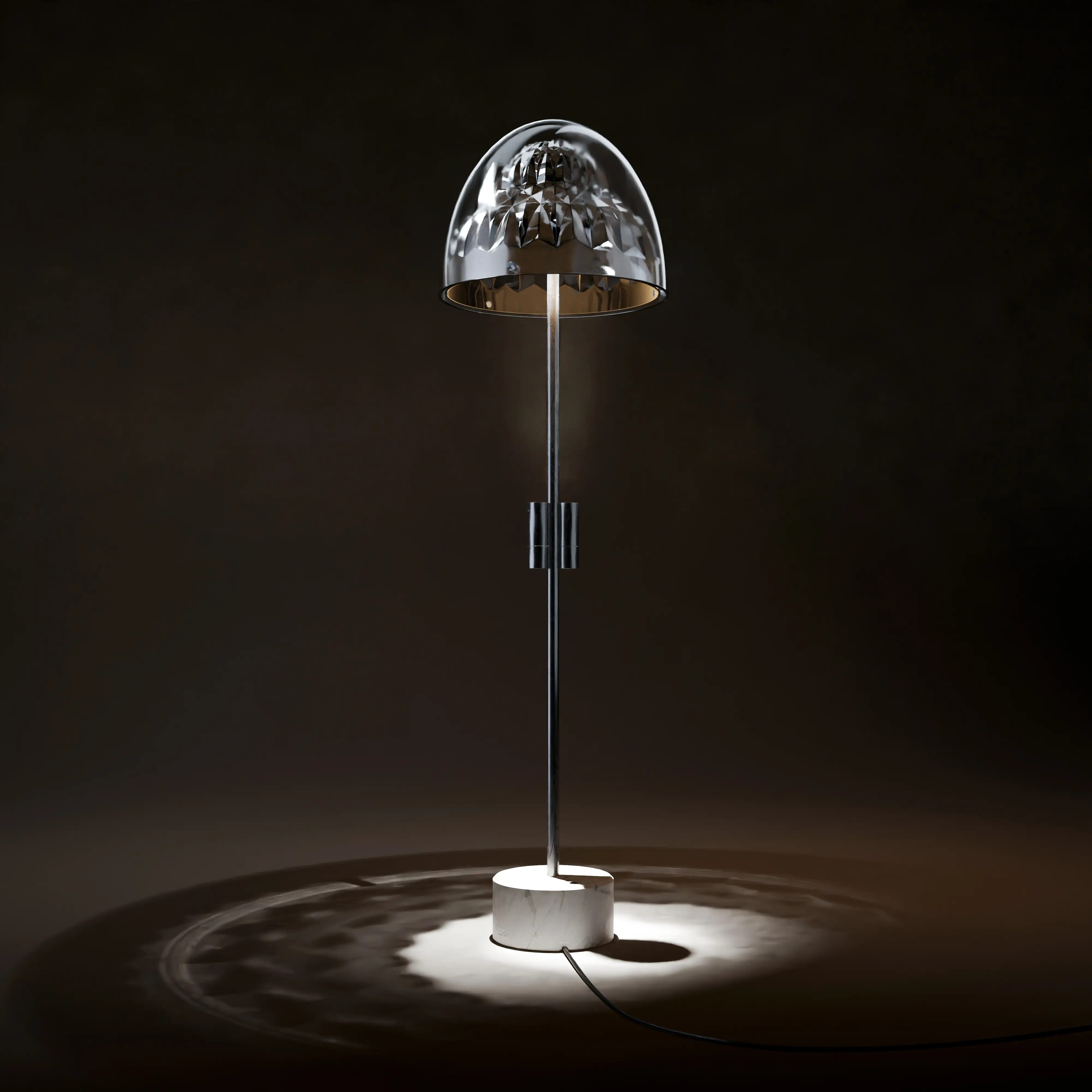 Shamash lamp view