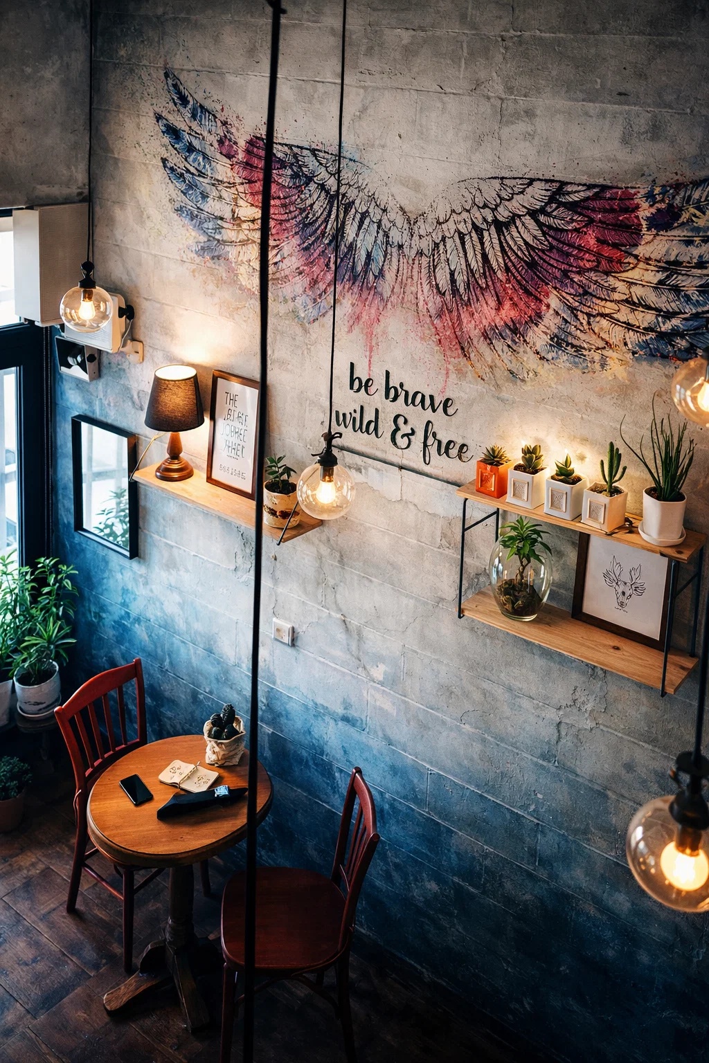 Boho Cafe main view
